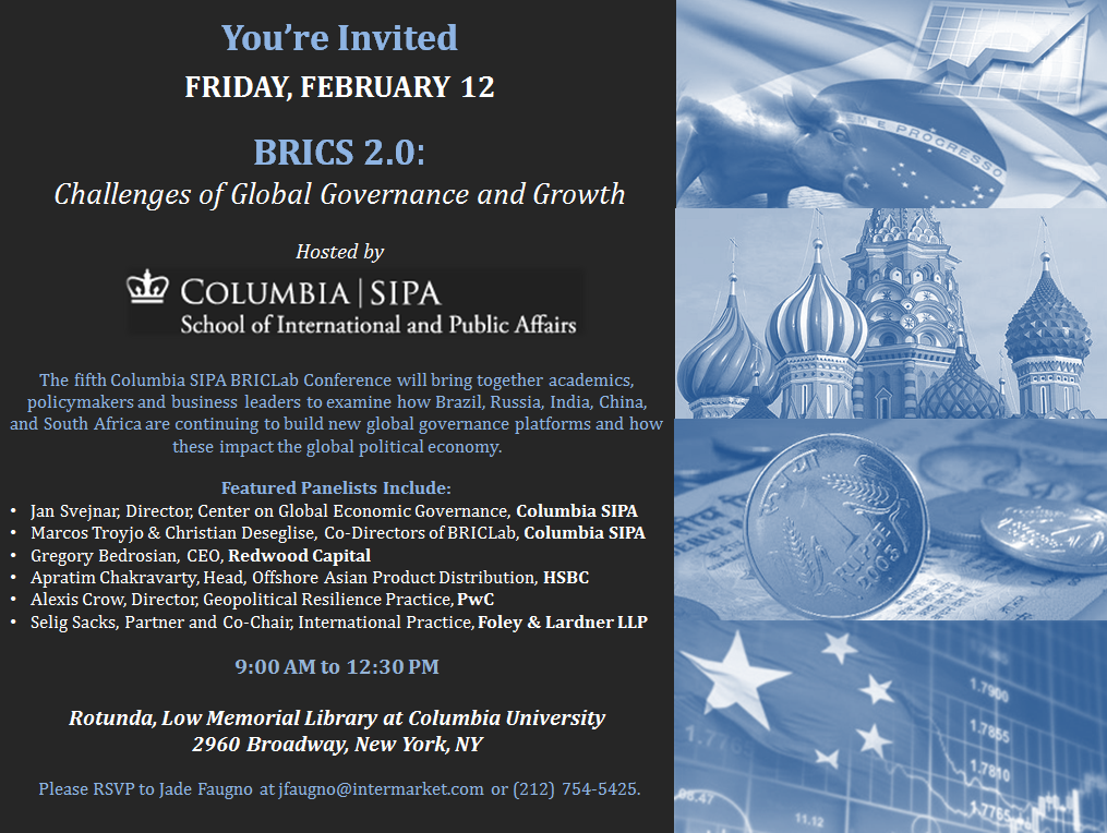 BRICS 2.0 INVITE